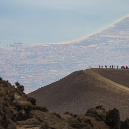 Crater peaks • Etna South • The breathing of the volcano