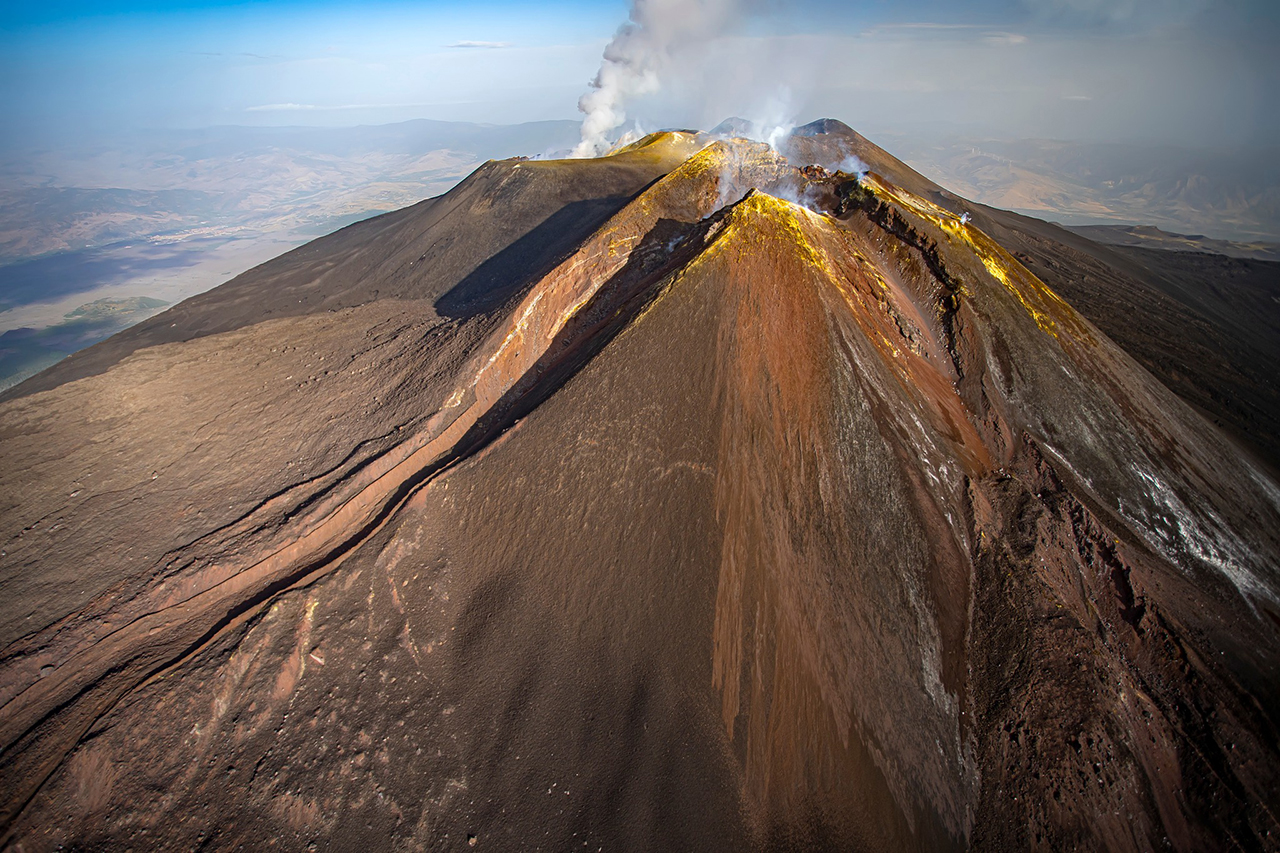 The origin of the name Etna